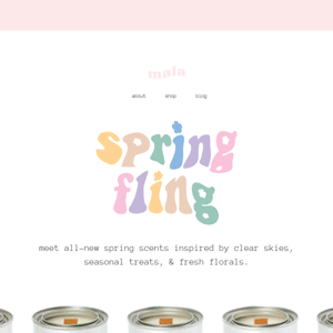 NEW: Spring Fling is here! 🌸