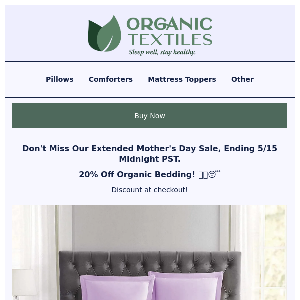 Last-Minute Savings: 20% OFF Mother's Day Extended Sale - Ends Tonight!