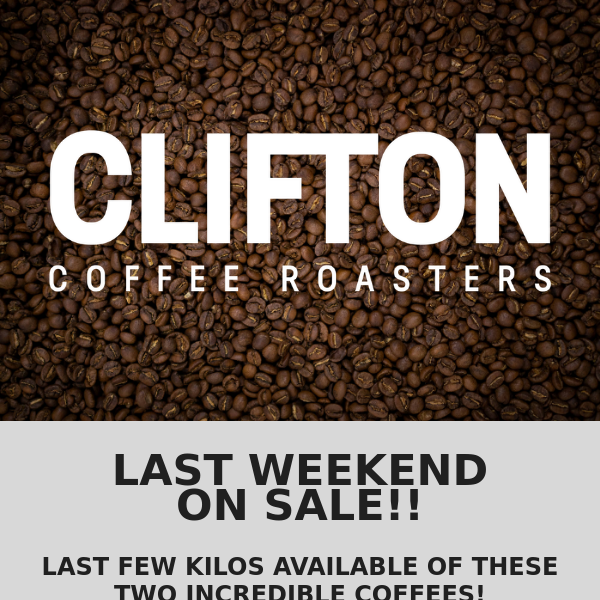 Clifton Coffee Roasters | SALE - KENYA & ETHIOPIA