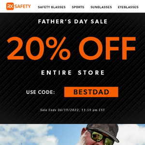 Catch the Best Father's Day Gifts + 20% OFF