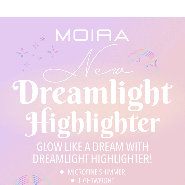 MOIRA COSMETICS DREAM LIGHT HIGHLIGHTER COLLECTION SWATCHES, MAKEUP THERAPY