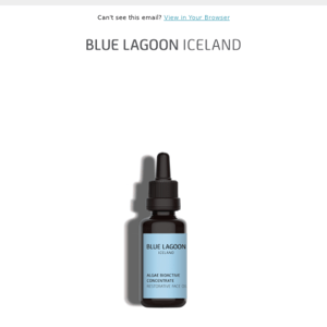 Interested in Algae Bioactive Concentrate face oil?