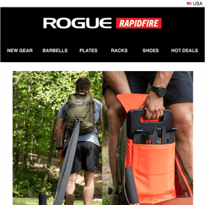Just Launched: Rogue Pack Sled, Rogue Tech T-Shirt & TYR Shoes