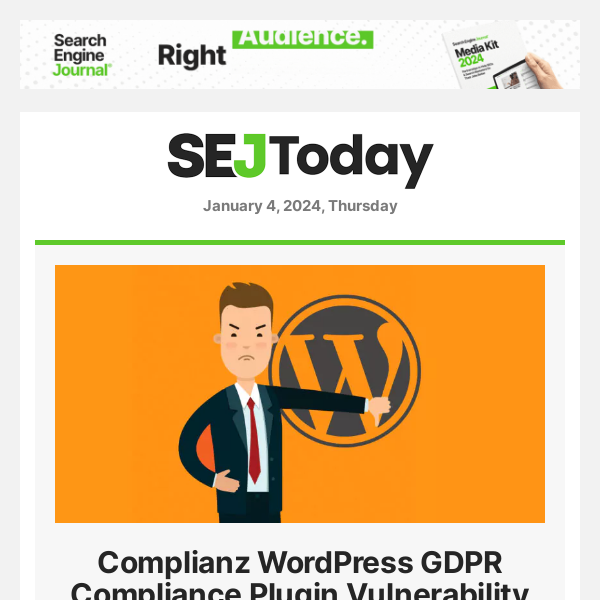 Complianz WordPress GDPR Compliance Plugin Vulnerability