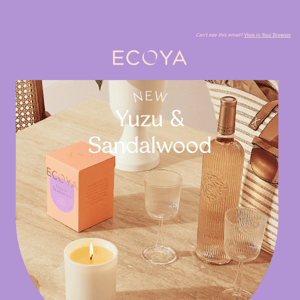 New: Yuzu & Sandalwood 💜