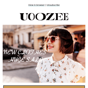 Uoozee, New Star Products Recommendation💖💖