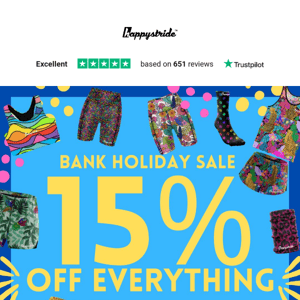 📣 15% OFF EVERYTHING 📣