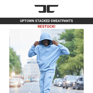 Yerrr...Uptown Stacked Sweatpants RESTOCK 🤩