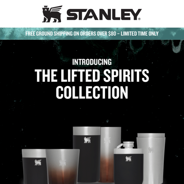 Stanley Lifted Spirits Hip Flask - 8 oz