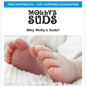 Why Molly's Suds? 👣
