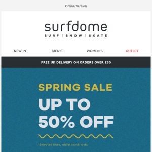 Spring Sale - Shop by Size