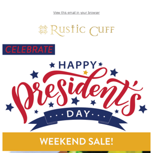 💛💙President's Day Weekend Sale! Sitewide & in Showrooms!