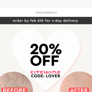 Want The Smoothest Skin Of Your Life On V-Day? 🥰