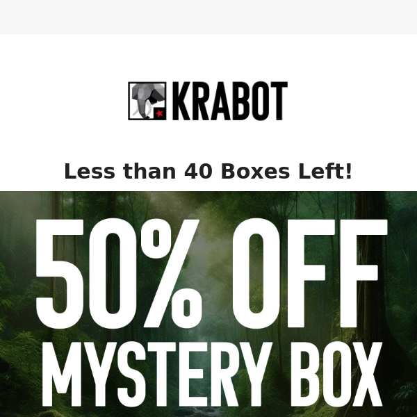 🔵  [Final Notice] Mystery Box  50% OFF