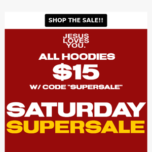 SUPERSALE 🔥🔥 ALL HOODIES ONLY $15 😳