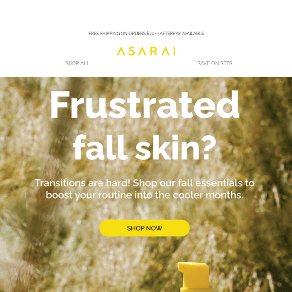 Frustrated fall skin?