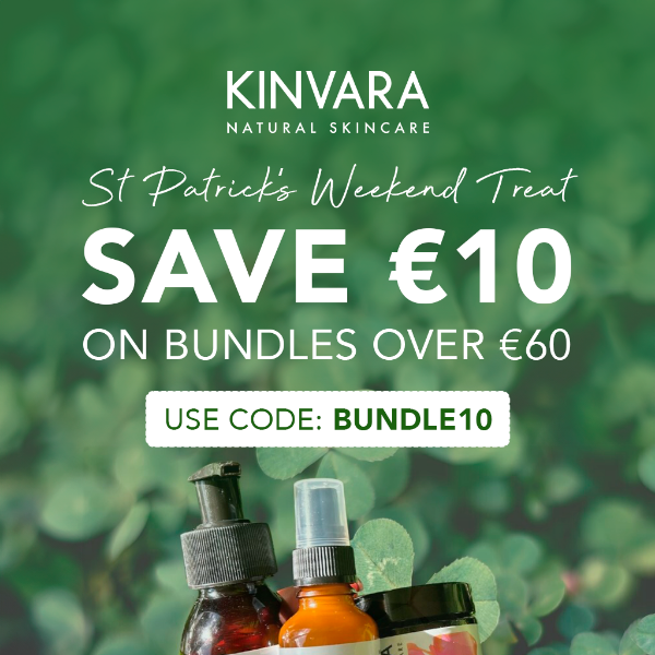 Get €10 off selected bundles! 🤩💚🇮🇪