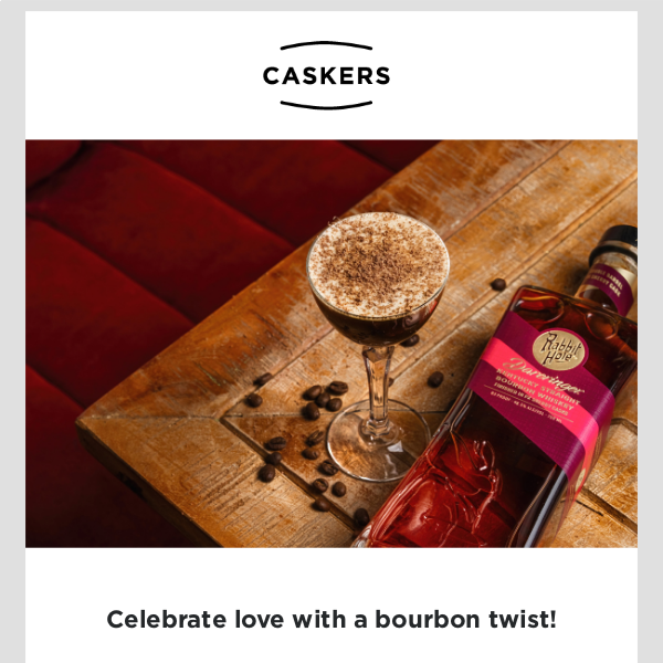 💕 Celebrate Valentine's Day with a sweet twist on a Espresso Martini! 🍸