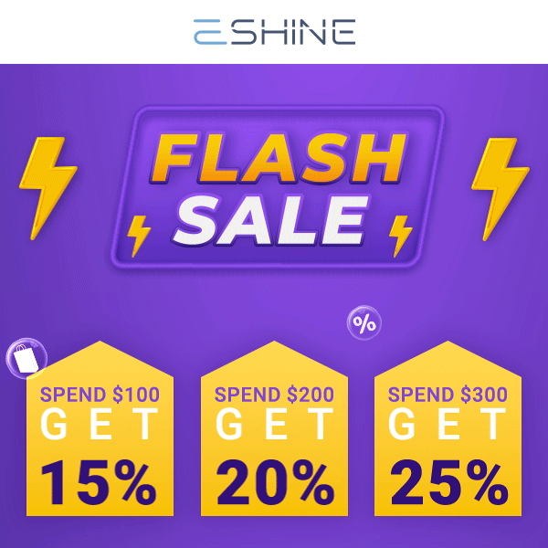 Flash Sale is ON! ⚡ Light Up The Spring With These Kits