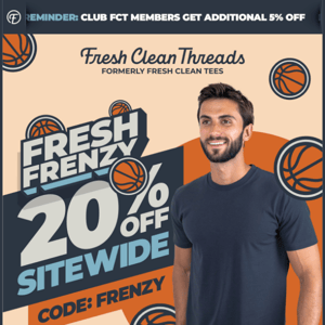 FRESH FRENZY SALE: SCORE BIG 🏀