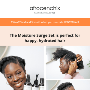 Maintain your hair's moisture 💦