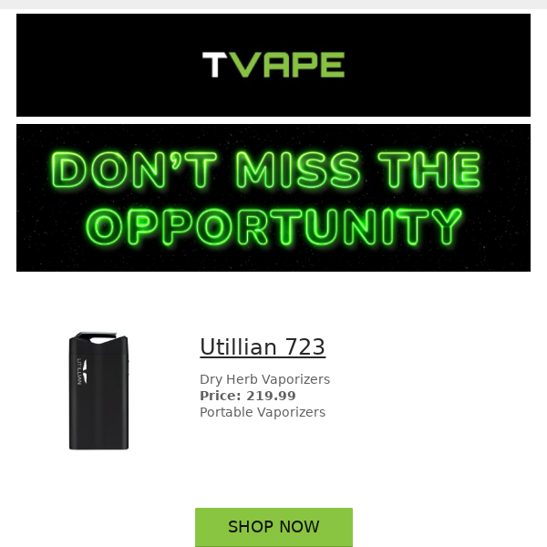 Did you see something you liked T Vape?