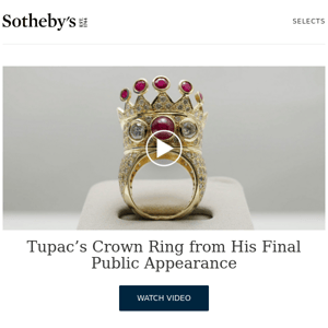 Tupac’s Bespoke Bling. Plus: Vera Molnár in Profile