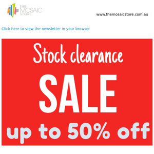 Stock Clearance SALE Up To 50% Off 💥 7 Common Mosaic Mistakes