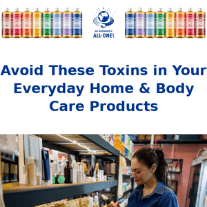 Avoid These Toxins in Body & Home Care Products