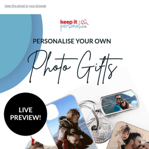 Up to 40% OFF photo gifts 📷