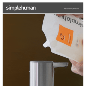 Paper towel pump — the all-in-one cleanup kit - Simplehuman