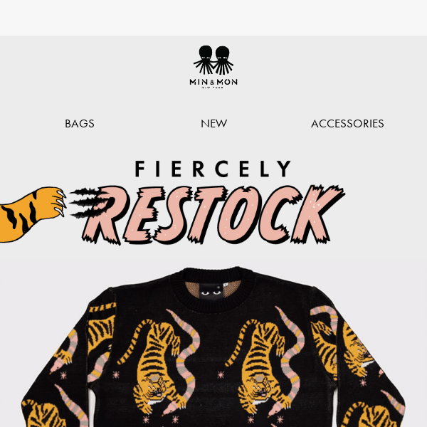 🐅 Back in Stock: Get Ready to Pounce on Our Best-Selling Sweater! 🐍🔥