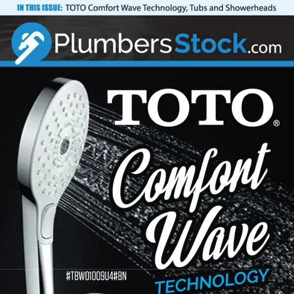 New TOTO Technology, Tubs and Showerheads!
