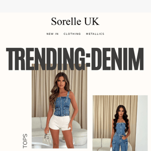 Unleash Your Style with New Denim Collection at Sorelle UK 🛍️