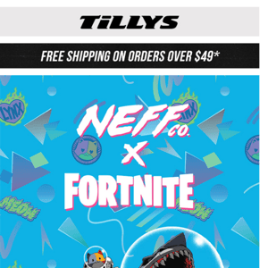 🎮  Neff x Fortnite Collection | Exclusively at Tillys