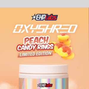 Limited Edition Oxyshred Peach Candy Ring 🍑