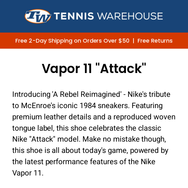 A Rebel Reimagined. - Tennis Warehouse