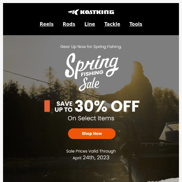 KastKing's Spring Fishing Sale Starts Today! - Take Up To 30% Off