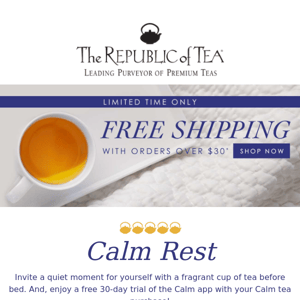 It’s Yours: FREE Shipping!