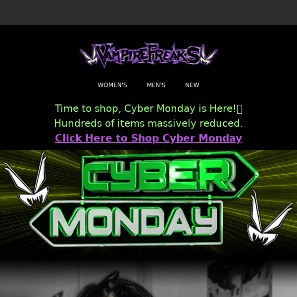 Cyber Monday Savings Start NOW! 📦🦇