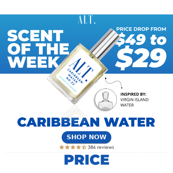 Inspired by Creed Virgin Island Water for only $29! 🏝