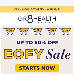 EOFY SALES ARE HERE! 🔥