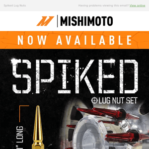 Now Available - Spiked Lugs Nuts - Get Yours Now