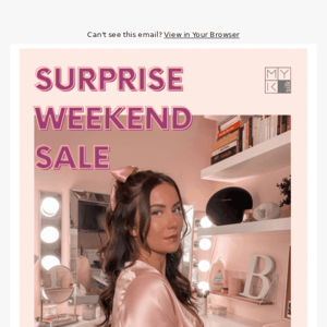 Surprise Weekend Sale to Upgrade Your Bedroom and Wardrobe 💅