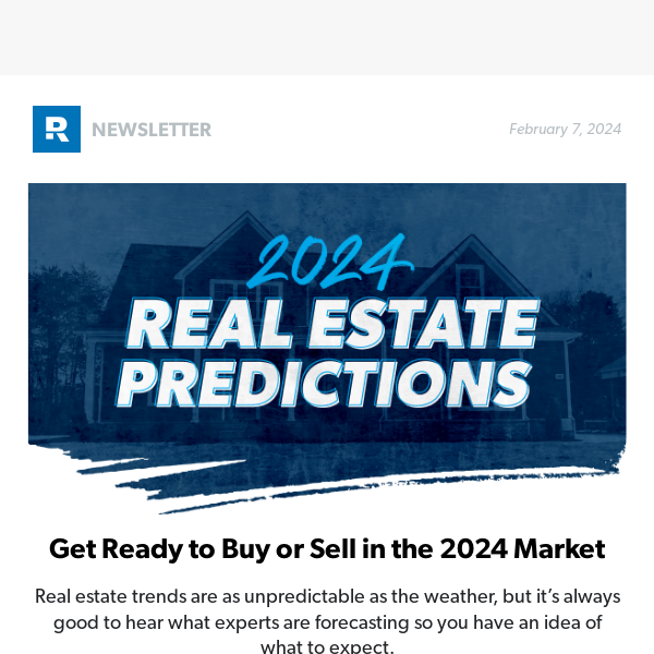 Will 2024 be a good year to buy or sell your home?