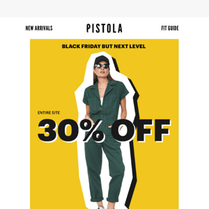 30% OFF SITEWIDE IS HERE