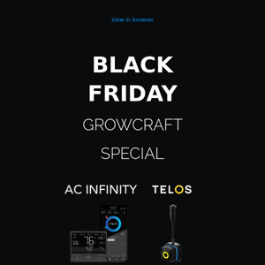 Take Control This Black Friday + Free Clip Fan