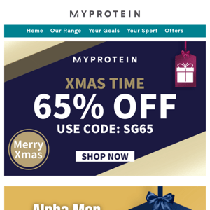 Enjoy 65% OFF