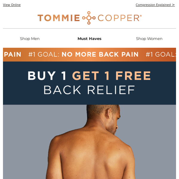 BUY 1 GET 1 FREE - Tommie Copper