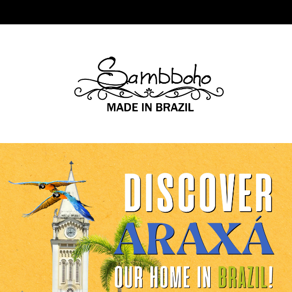 Discover Araxá: Where Our Products Come to Life 🇧🇷✨